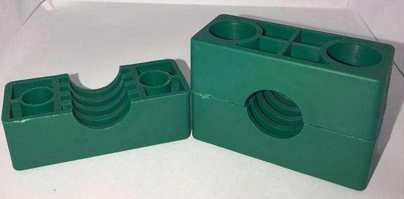 Rør/hydraulikk  klammer